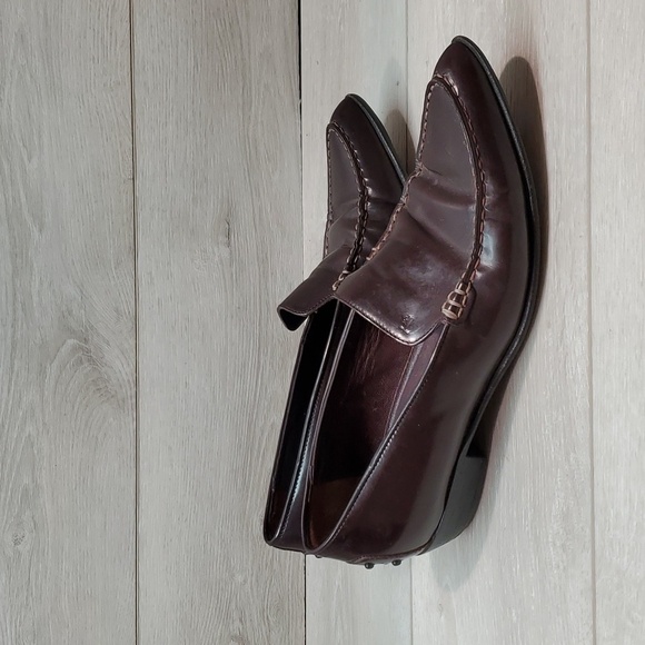 Tod's Womens Leather Y2K Pointed Toe Heels Shoes 39/8 - Picture 1 of 14